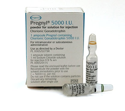 HCG 5000IU (موجهة الغدد التناسلية المشيمية البشرية) 